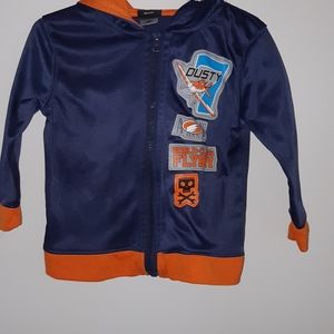 Disney planes kids Hoodies Size 2T